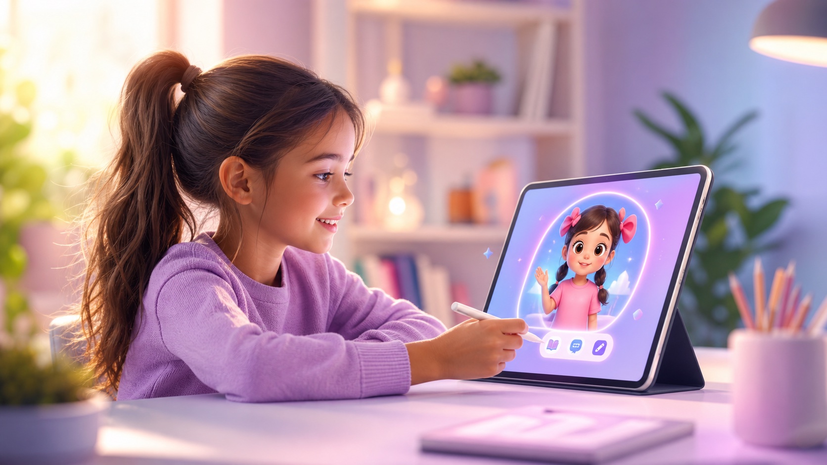 Learny AI avatar learning preview
