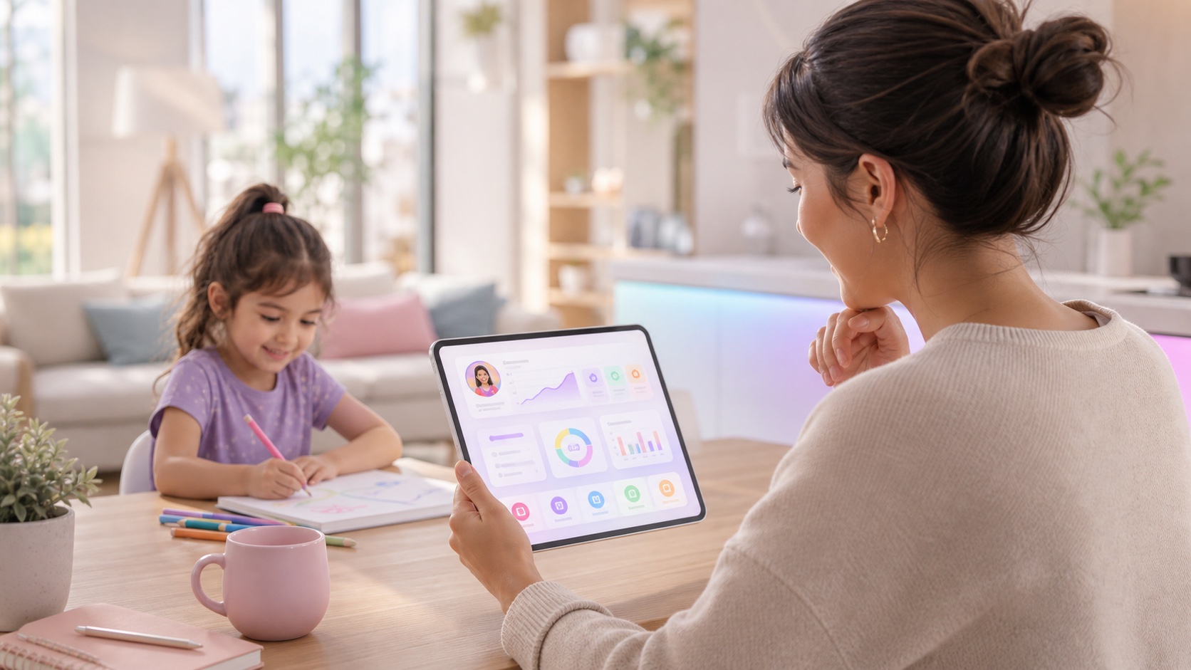 Learny parent insights dashboard preview
