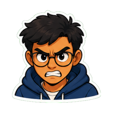 Stiqi cartoon sticker preview 4